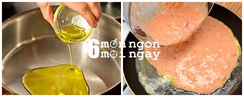 Cách làm món trứng chiên trái cây thơm ngon lạ miệng - hình 5