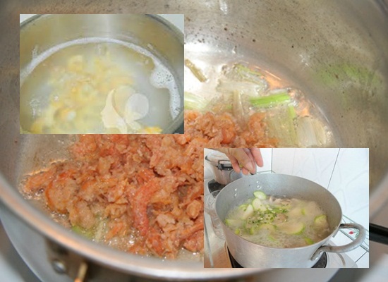 Cách nấu canh bí đao tôm khô hình 3