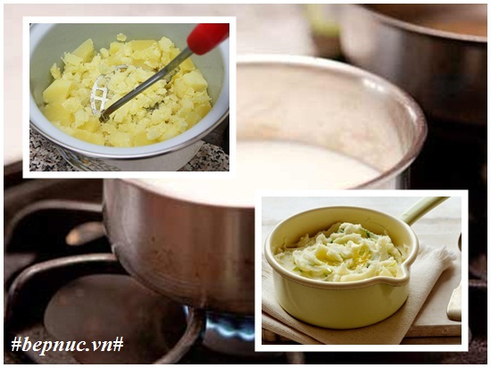 Cách làm khoai tây nghiền sữa tươi kiểu kfc cực ngon và đơn giản hình 3