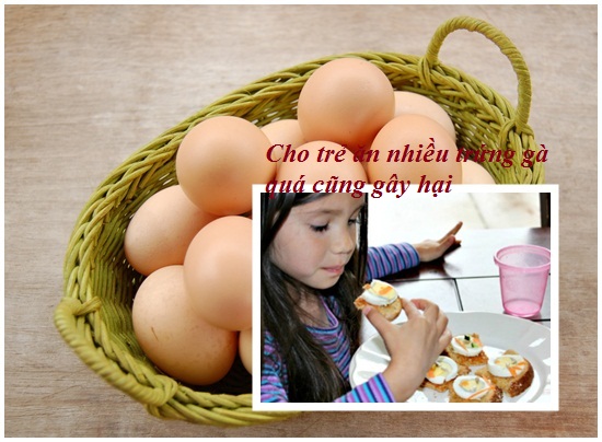 Trẻ em ăn trứng gà nhiều có tốt không? Ăn mấy quả 1 ngày hình 3